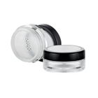 JL-PC104 Compact Case 10g Blusher Container Clear Plastic Loose Powder Case with Sifter Blusher Compact Powder Jar
