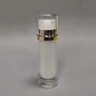 JL-AB314 Dual Chamber Plastic Lotion Bottles with Double Actuator