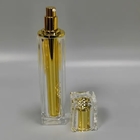 JL-LB312 Golden Luxury Cosmetic Plastic Bottle 30ml 40ml 100ml 120ml Lotion Bottle