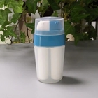 JL-AB213  Dual Chamber Plastic Airless Bottles 15ml 20ml 30ml 40ml PP Airless Bottle