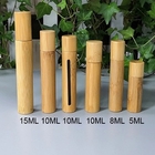 JL-RL005 Eye Massage Bottle 5ml 8ml 10ml 15ml  Bamboo Roll on Bottle