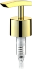 JL-KW102D 1.6CC Plastic Bathroom Pump 28/410 24/410 Lotion Dispenser Pump With UV Gold Coating Closures