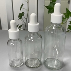 Aromatherapy Cosmetic Glass Essential Oil Bottle Transparent Green Blue Brown Glass