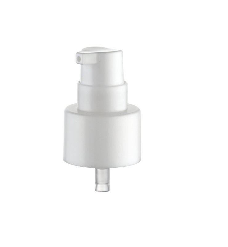 JL-CC106C 24/410 0.23CC Smooth Ribbed Aluminum Airless Pump Treatment Pump Cream Pump for Cosmetic Packaging