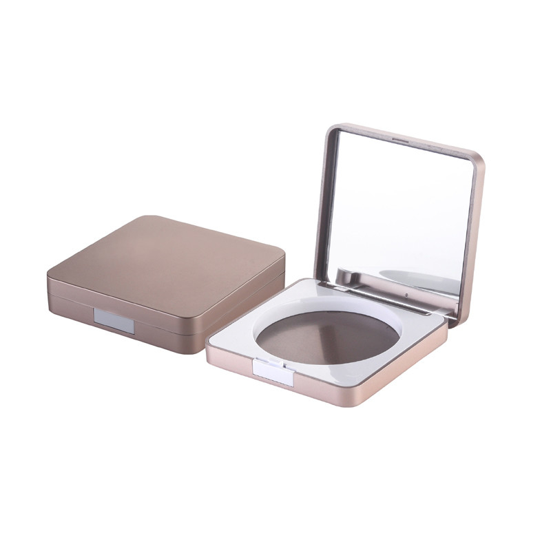 JL-EC202  Square 10g Beauty Cosmetic Bulk Eye Shadow Palette Eyeshadow Packaging Blusher  Makeup Containers with mirror